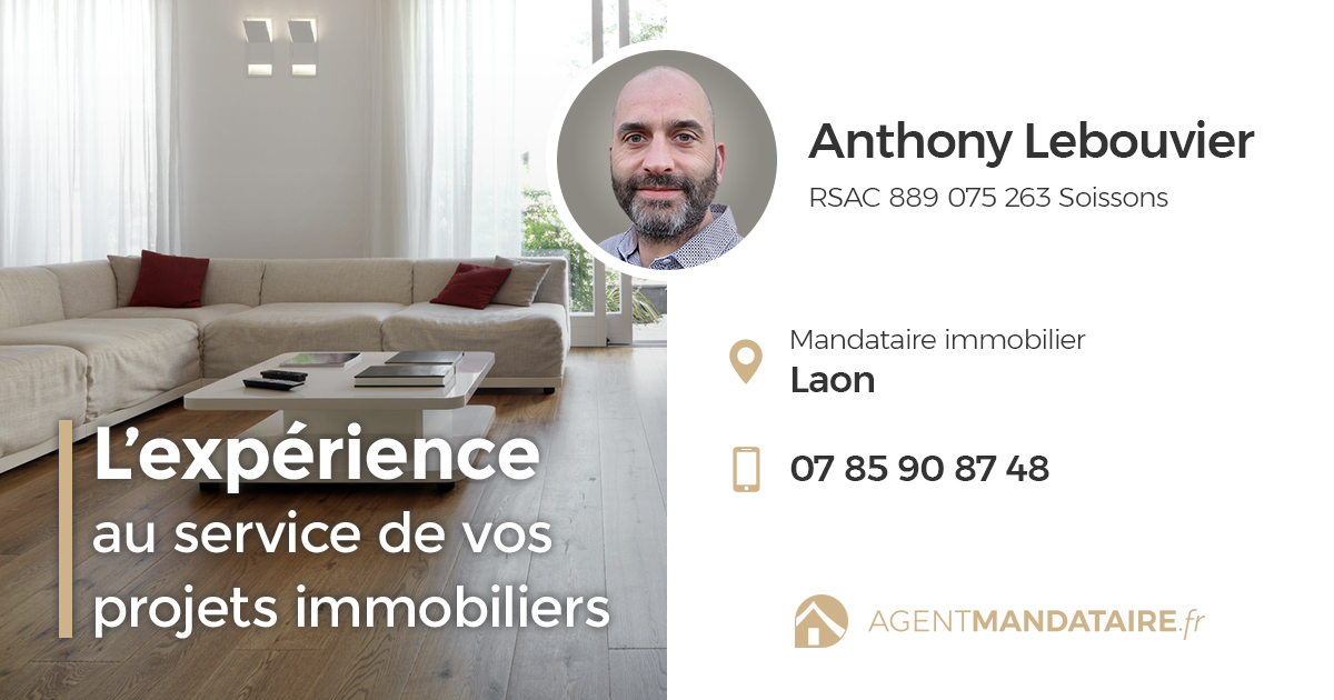 Anthony Lebouvier Agent mandataire immobilier Laon 02000