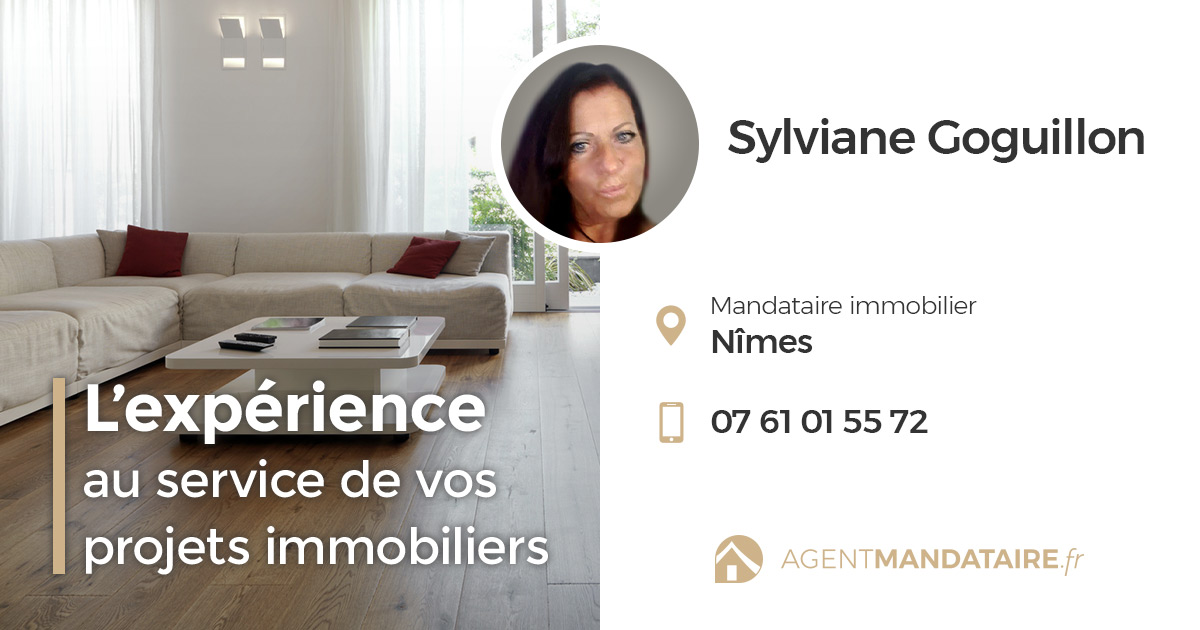 Sylviane Goguillon Agent mandataire immobilier N mes 30000